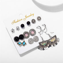 Load image into Gallery viewer, Minimalist Mixed Small Earrings Set Simple Geometric Stud Earrings for Women Girls Tiny Ear Studs Pendientes Kleine Oorbellen