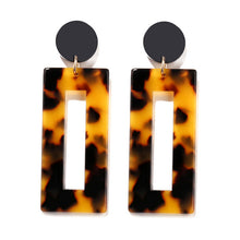 Load image into Gallery viewer, 17KM Fashion Acrylic Shell Earrings Set For Women Bohemian Leopard Tassel Long Stud Earrings 2019 Brincos Geometric Jewelry