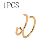 Load image into Gallery viewer, 3Pcs/Set Simple Ear Cuffs for Women Gold Leaf Ear Cuff Clip Earrings Climbers Earcuff No Piercing Fake Cartilage Earring