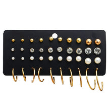 Load image into Gallery viewer, Minimalist Mixed Small Earrings Set Simple Geometric Stud Earrings for Women Girls Tiny Ear Studs Pendientes Kleine Oorbellen